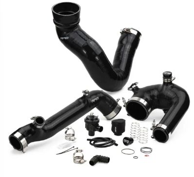RPM Polaris RZR XP Turbo, Turbo S Silicone Intake J-Tube, Charge Tube W/ BOV, &amp; Intake Tube KIT