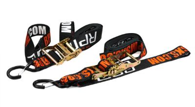 RPM (2 Pack) 2&quot; x 10ft Heavy Duty 3,300Lb Ratchet Strap Tie Downs