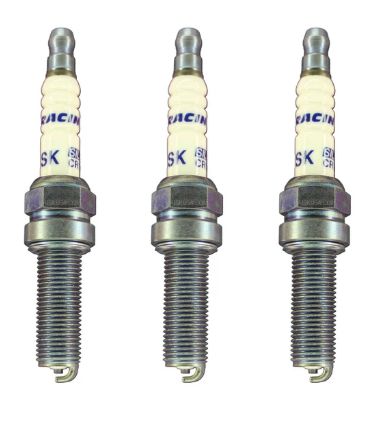 Brisk Can-Am Maverick R Silver Racing Spark Plug Set - (3)