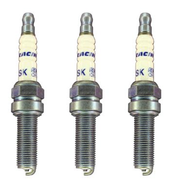 Brisk Can-Am Maverick R Silver Racing Spark Plug Set - (3)