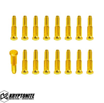 KRYPTONITE POLARIS RZR DEATH GRIP WHEEL STUD (16 PACK) 2014-2023 XP