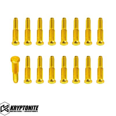 KRYPTONITE POLARIS RZR DEATH GRIP WHEEL STUD (16 PACK) 2014-2023 XP