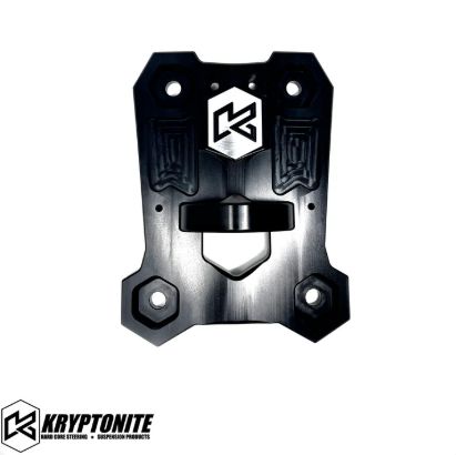 KRYPTONITE POLARIS RZR DEATH GRIP REAR RADIUS PLATE 2022+ PRO R/TURBO R/PRO S, Options: Plate Kit Only (No Hook)