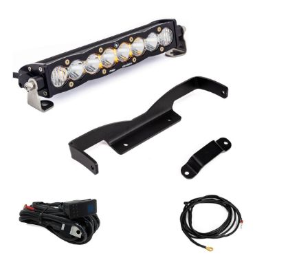 Can-Am Maverick R 10&quot; S8 Shock Tower Kit - Can-Am Maverick R 2024-2025, Color: Clear