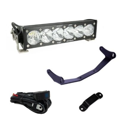 Can-Am Maverick R 10&quot; OnX6+ Shock Tower Kit - Can-Am Maverick R 2024-2025, Color: Clear