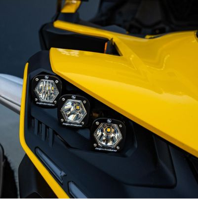 Can-Am Maverick R Triple S1 &quot;Unlimited&quot; Headlight Kit - Can-Am Maverick R 2024-2025