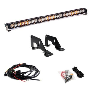 Polaris S8 30 Inch Roof Mount Light Bar Kit - Polaris 2020-25 RZR Pro XP; 2024 RZR Turbo R