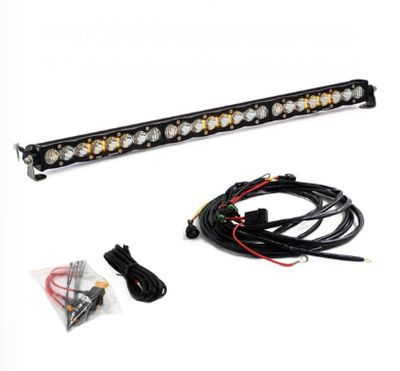 Polaris S8 30 Inch Roof Mount Light Bar Kit - Polaris 2016-21 RZR Turbo/S; 2015-21 RZR 900; 2014-22 RZR XP 1000