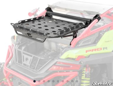 Polaris RZR Pro R Cargo Rack Alpha