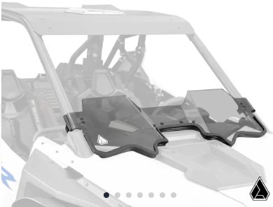 Assault Industries Polaris RZR Pro R Half Windshield, YEAR: 2022-2024