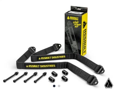 Assault Industries Polaris RZR Pro R Limit Straps - REAR