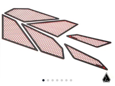 Assault Industries Polaris RZR Pro R Intake Cover, Color: Red