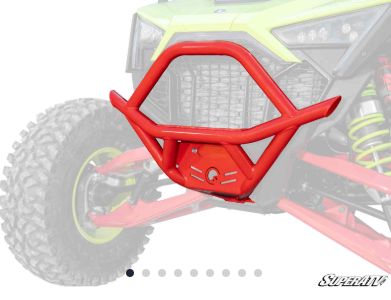 Polaris RZR Pro R Front Bumper, Color: Red