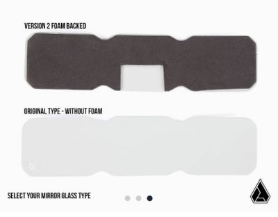 Assault Industries Bomber Convex Center Mirror Glass Replacement