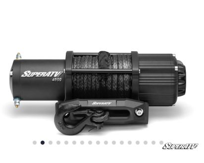 12,000 lb. Winch (with Wireless Remote &amp; Synthetic Rope)