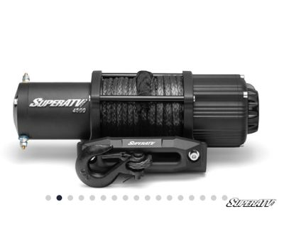 12,000 lb. Winch (with Wireless Remote &amp; Synthetic Rope)