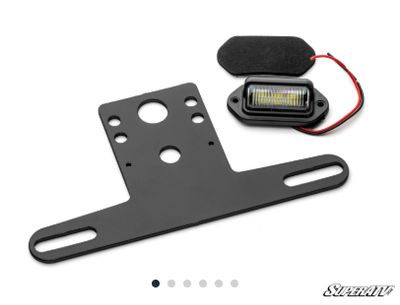 Universal Lighted License Plate Holder