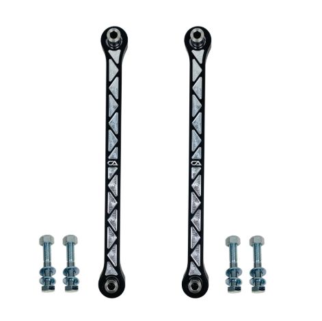 Can-Am Maverick R Rear Sway Bar Links, Color: Black, Trailing arms setup: OEM