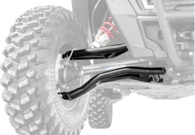 Polaris RZR XP Turbo Atlas Pro 1.5&quot; Forward Offset A-Arms, Ball Joint: Heavy-Duty 4340 Chromoly Steel