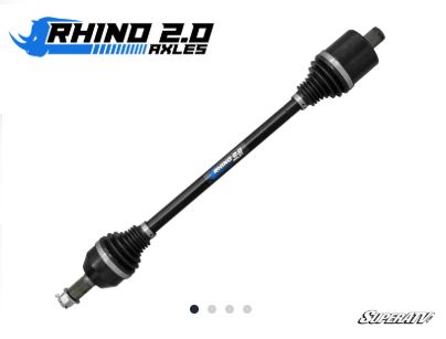 Polaris RZR XP Turbo Heavy-Duty Axle—Rhino 2.0, AXLE LOCATION: Front