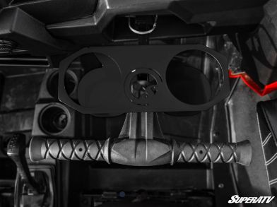 Polaris RZR Grab Bar Cup Holder, Color: Black