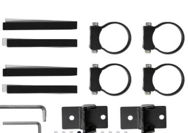 Whip Light Mounting Brackets, Bracket Options: Horizontal, Cage Size: 1.75 Inch