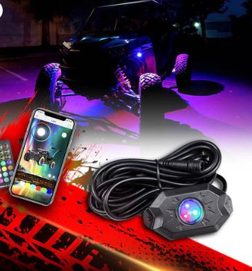 RGB LED Rock Light Kit