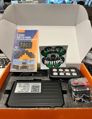 8 Gang Bluethooth Switch Panel