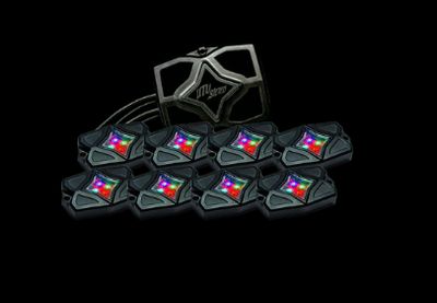 RGBW Rock Light Kit - 8pcs