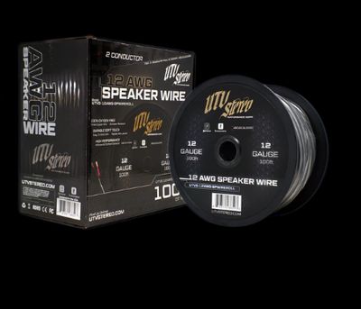 12 AWG Speaker Wire Roll - 12ft
