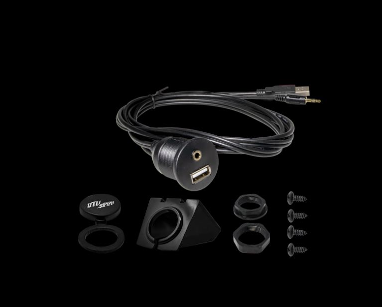 USB &amp; Auxiliary Flush Mount Adapter for Source Units