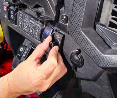 Rocker Switch Bass Knob