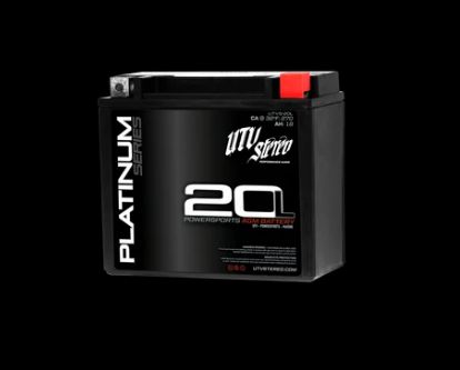 Platinum Series AGM 20L Battery, Add Battery Charger: None (+$0), Add Jump Post: None (+$0), Add Jump Starter: None (+$0)