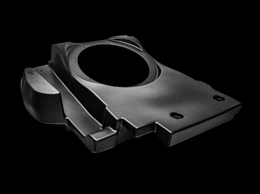 Can-Am® Maverick R 10" Front Driver Subwoofer Enclosure (2-SEAT MODELS) – Unloaded