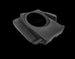 Can-Am® Maverick R 10" Front Passenger Subwoofer Enclosure (4-SEAT MODELS) – Unloaded