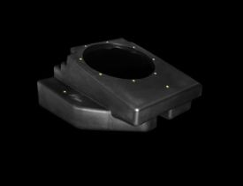 Can-Am® Maverick R 10" Rear Driver Subwoofer Enclosure (PRE-ORDER ONLY)(4-SEAT MODELS) – Unloaded