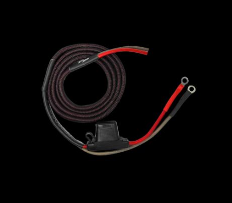 86&quot; Power Harness for Amplifier Installation - 80Amp Fused, Style: Universal (No Plug)