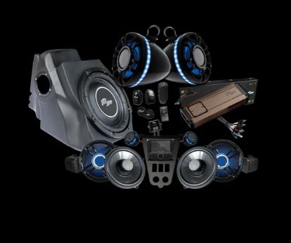 RZR® Pro Series Elite Stage 6 Stereo Kit-, Rear Seat Subwoofer Upgrade (4 Seat Models Only): None (+$0), Select your cage size: 2&quot; Stock, Subwoofer Upgrade (Includes 12&quot; Enclosure): None (+$0)