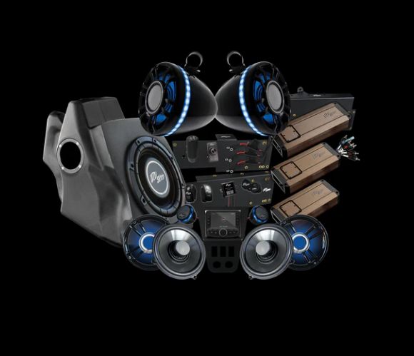 RZR® Pro Series Elite Stage 8 Stereo Kit -, Rear Seat Subwoofer Upgrade (4 Seat Models Only): None (+$0), Select your cage size: 2&quot; Stock, Subwoofer Upgrade (Includes 12&quot; Enclosure): None (+$0)