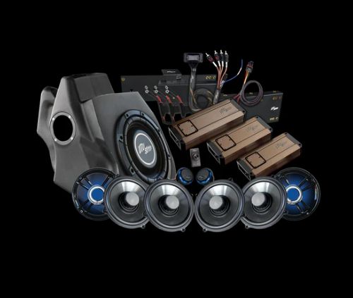 2025+ RZR® Pro Series Ride Command® Stage 8 Stereo Kit -, Add 6.5&quot; Rear Speaker Enclosures?: None (+$0), Add Upgrades: None +($0)