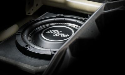 Can-Am® X3 Low Profile Front Passenger Side 10” Sub Box Enclosure – Unloaded