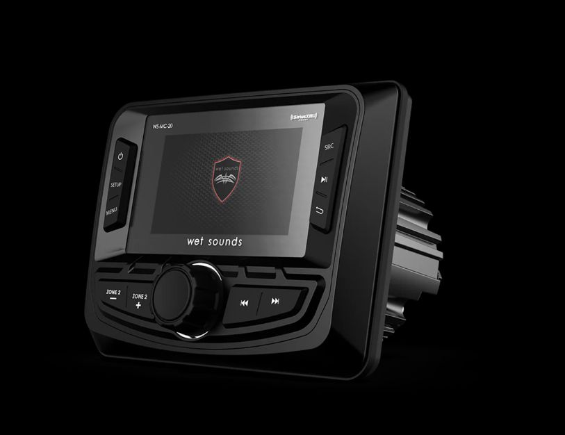 Wet Sounds® MC-20 Head Unit, Add A Head Unit Mount: Wet Sounds MC-20 - Head Unit Only -, Add Can-Am X3 Rear Camera System: None (+$0), Add Sirius XM Tuner: None (+$0)