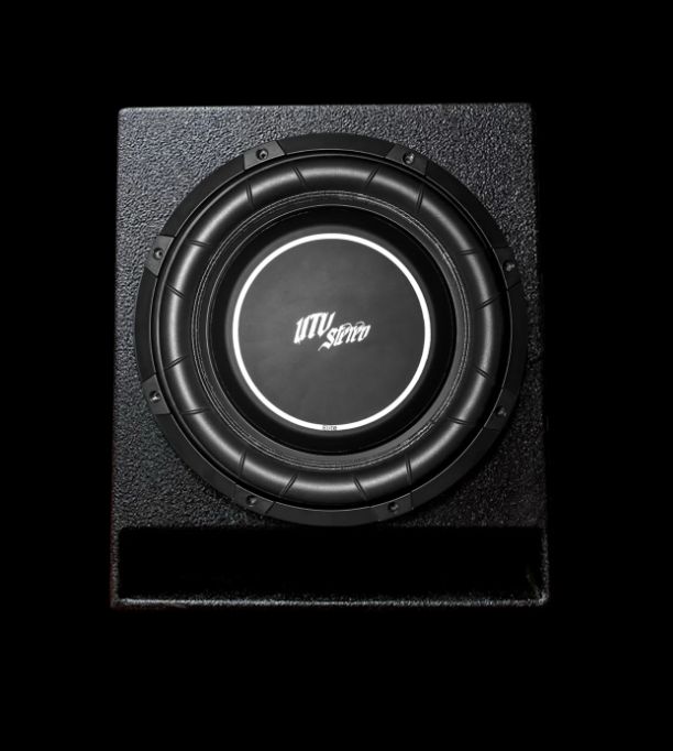 Vented 15&quot; Seat Replacement Enclosure &amp; UTVS 15&quot; Elite Series Subwoofer, Select Your Vehicle: RZR (*Requires OEM Plastic Seat Base) (+$0)