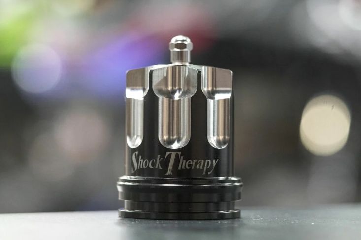 Billet Reservoir Caps (For Fox Shocks w- 2.0&quot; or 2.5&quot; reservoir bodies), Select Your Size and Style: 2.0&quot; Machined