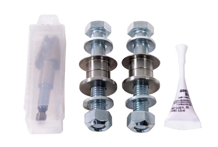 Can Am Maverick X3 Toe Link Support (TLS) Kit, Please choose your toe link rod end size: 12mm TLS kit (factory toe link / radius rod)