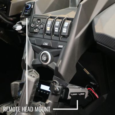 Can-Am Maverick X3 Complete Communication Kit with Bluetooth Intercom and 2-Way Radio
