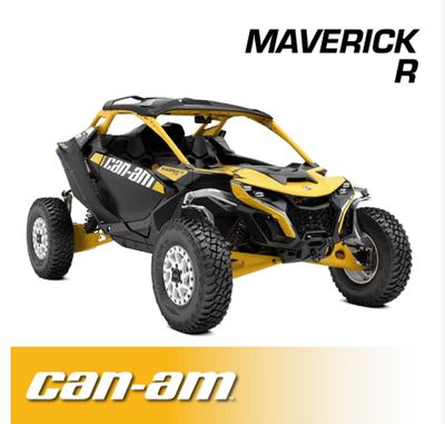 Can-Am Maverick R Complete Communication Kit with Rocker Switch Bluetooth Intercom and 2-Way Radio