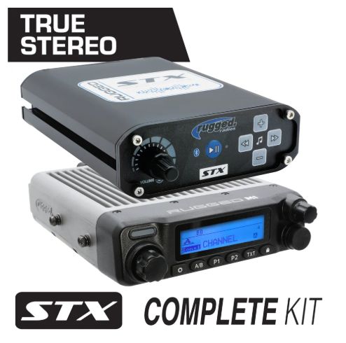STX STEREO Complete Master Communication Kit with Intercom and 2-Way Radio