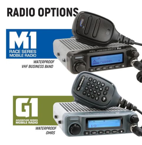 Can-Am Maverick R Complete Communication Kit with Rocker Switch Bluetooth Intercom and 2-Way Radio, Select Your Intercom: STX Stereo Remote Head, Select Your Mount: Dash Mount, Select Your Radio: M1 VHF Business Band