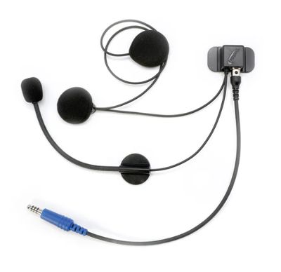 RUGGED Wired / STX Stereo Helmet Kit with Alpha Audio Speakers and Mic